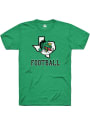 Rally Football Name Drop T Shirt - Green