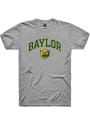 Baylor Bears Rally Dual Blend Arch Mascot T Shirt - Grey