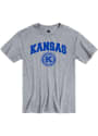 Kansas Jayhawks Rally Seal T Shirt - Grey