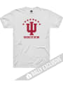 Indiana Hoosiers Rally Soccer T Shirt - White