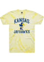 Kansas Jayhawks Rally Tie Dye 1912 T Shirt - Yellow