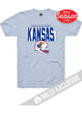 Kansas Jayhawks Rally We Play For Kansas Fashion T Shirt - Light Blue
