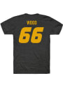Connor Wood Missouri Tigers Rally Football Player Name and Number T-Shirt - Black