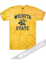 Wichita State Shockers Rally Number One Tie Dye T Shirt - Gold