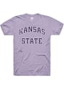 K-State Wildcats Rally Arch Name T Shirt - Lavender