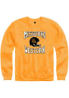 Main image for Rally Missouri Western Griffons Mens Gold Football Helmet Long Sleeve Crew Sweatshirt