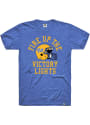 Pitt Panthers Rally Slogan Fashion T Shirt - Blue