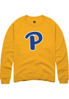 Main image for Mens Pitt Panthers Gold Rally Primary Logo Crew Sweatshirt