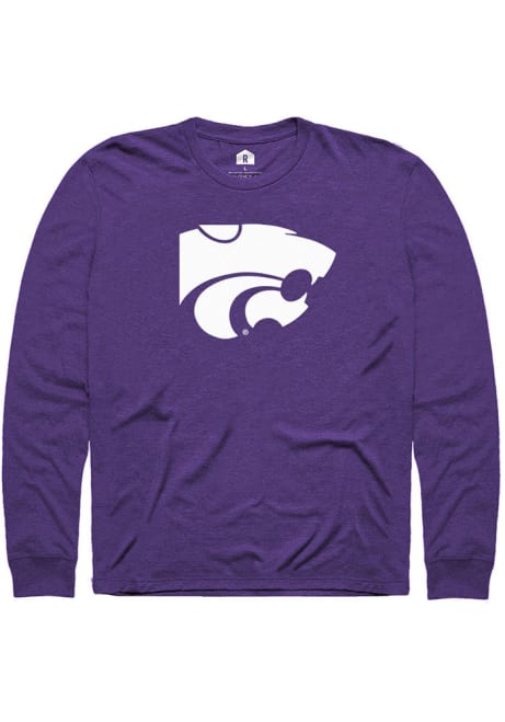 Toddler K-State Wildcats Purple Rally Powercat Long Sleeve T-Shirt