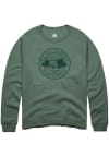 Main image for Rally Michigan State Spartans Mens Green Pigment Dye Seal Long Sleeve Fashion Sweatshirt