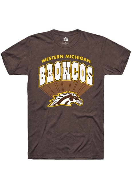 Western Michigan Broncos Brown Rally Official Gameday Short Sleeve T Shirt