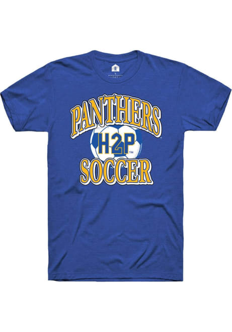 Pitt Panthers Blue Rally Sport Drop Soccer H2P Short Sleeve T Shirt