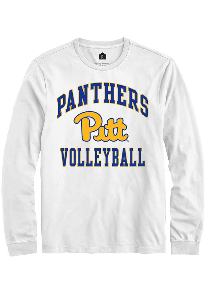 Rally Mens White Pitt Panthers Sport Drop Number One
