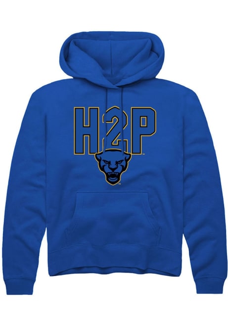 Mens Pitt Panthers Blue Rally HTP Hooded Sweatshirt