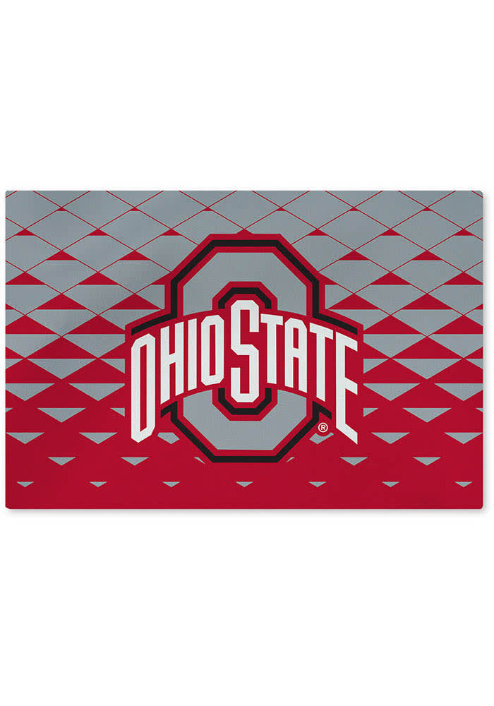 Ohio State Buckeyes Washable Rug Interior Rug CHARCOAL - 27324156