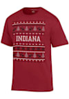 Main image for Indiana Hoosiers Crimson Champion Christmas Short Sleeve T Shirt