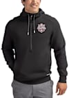 Main image for Mens Indiana Hoosiers Black Cutter and Buck 2025 CFP National Champions Roam Long Sleeve Hoodie