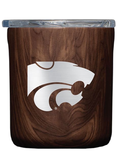 Brown K-State Wildcats Corkcicle Buzz Stainless Steel Tumbler