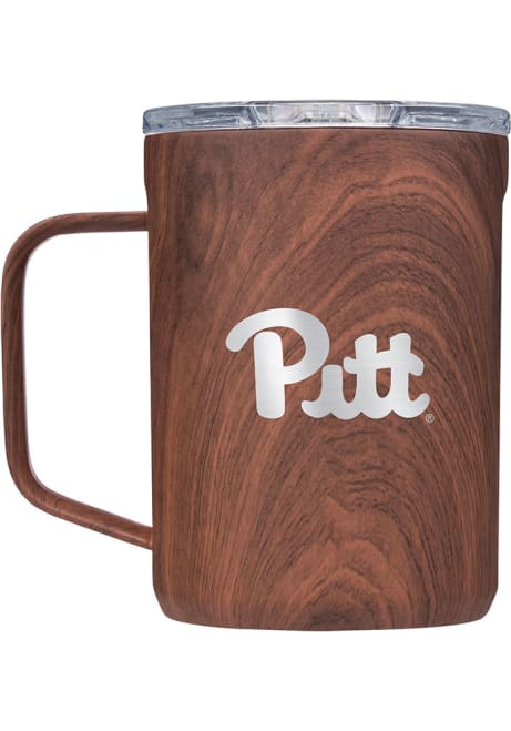 Brown Pitt Panthers Corkcicle 116oz Coffee Stainless Steel Tumbler