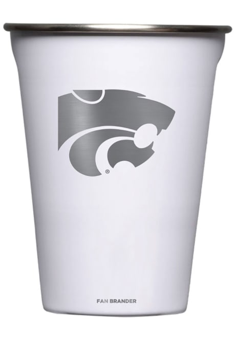 White K-State Wildcats Corkcicle 4 Pack 18oz Eco Drink Set