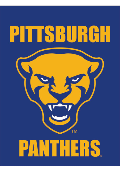 Blue Pitt Panthers 30x40 Inch Banner