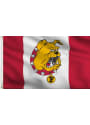 Ferris State Bulldogs 3x5 Panel Logo Red Silk Screen Grommet Flag