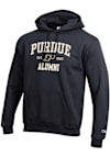 Main image for Mens Purdue Boilermakers Black Champion Est Alumni Powerblend Hooded Sweatshirt