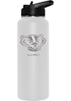 Main image for White Wisconsin Badgers Alumni 34oz Stainless Steel Bottle