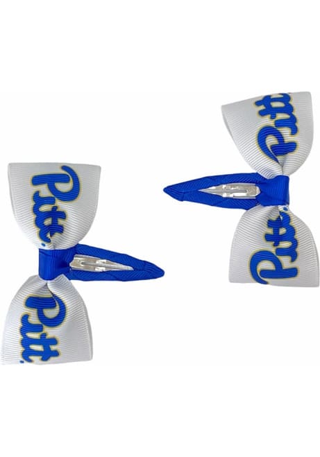 2 pack Clippie Pitt Panthers Baby Hair Barrette - Navy Blue