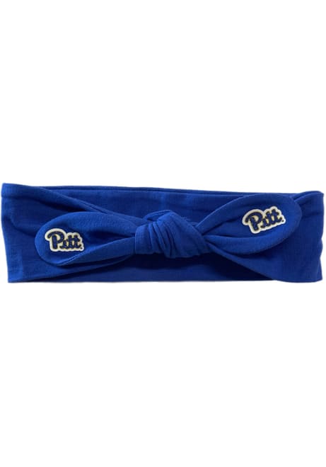 Knotted Pitt Panthers Youth Headband - Blue
