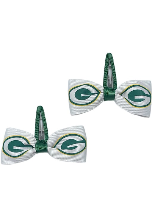 Green Bay Packers GREEN Clippies Baby Hair Barrette - 2811340 display picture 1
