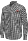 Main image for Mens Minnesota Golden Gophers Black Antigua Ellis Long Sleeve Dress Shirt