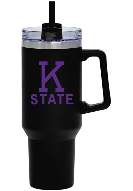 Purple K-State Wildcats 40oz Vintage Rocky Stainless Steel Tumbler