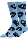 Kansas City Monarchs Allover Dress Socks - Light Blue
