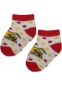 Ferris State Bulldogs Baby Polka Dot Quarter Socks - Red