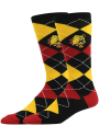 Ferris State Bulldogs Argyle Argyle Socks - Red