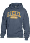 Main image for Mens Drexel Dragons Navy Blue ComfortWash Arch Garment Dyed Hooded Sweatshirt