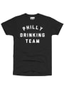 Rally Philadelphia Drinking Team Black Short Sleeve T Shirt