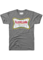 Rally Cleveland Grey The Champagne Of Ohio Short Sleeve T Shirt