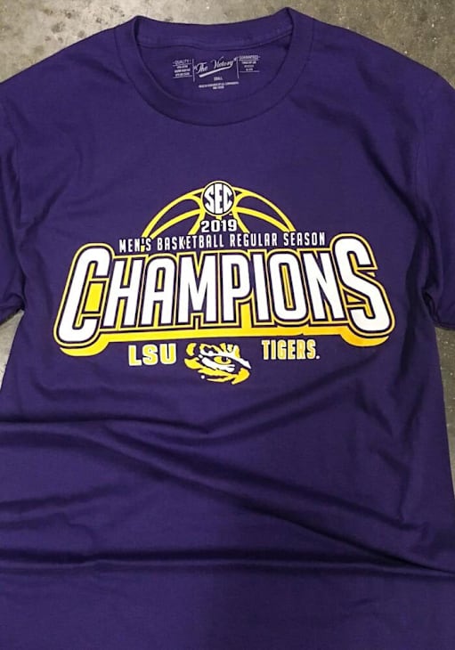 lsu sec championship shirts 2019