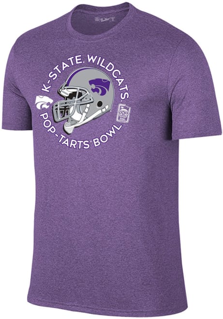 Purple K-State Wildcats 2023 Poptart Bowl Bound Short Sleeve Fashion T Shirt