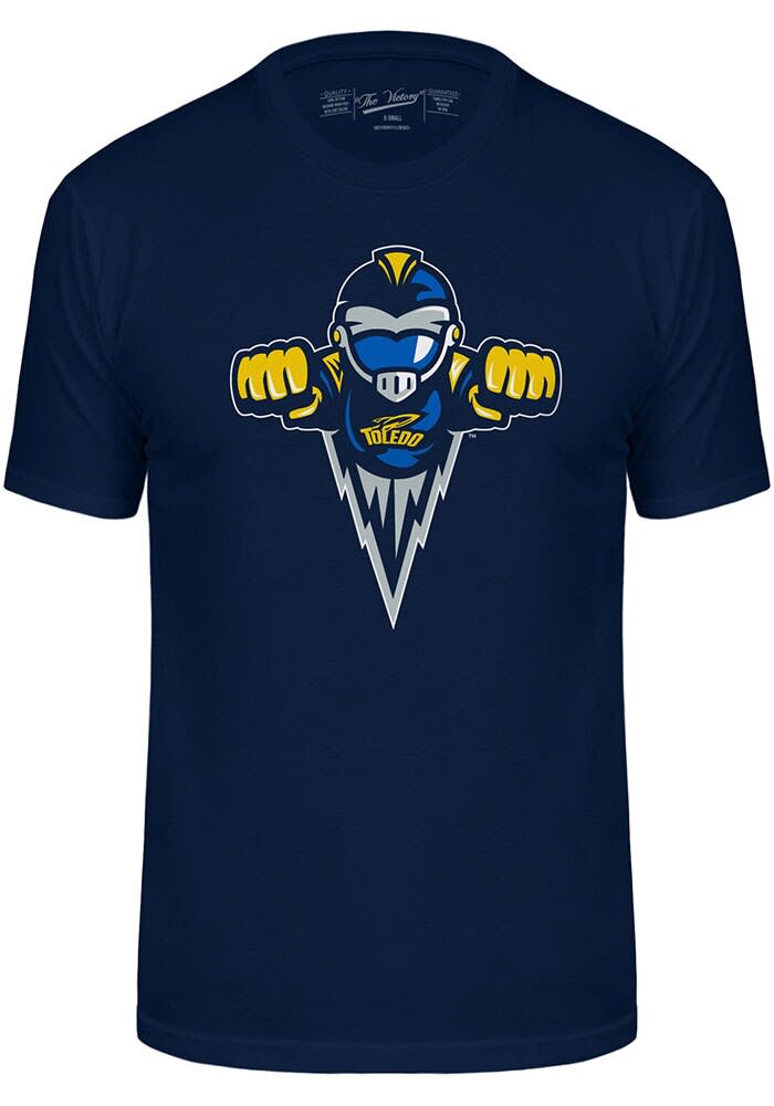 Toledo Rockets NAVY Rocket Man Short Sleeve T Shirt - 28811889
