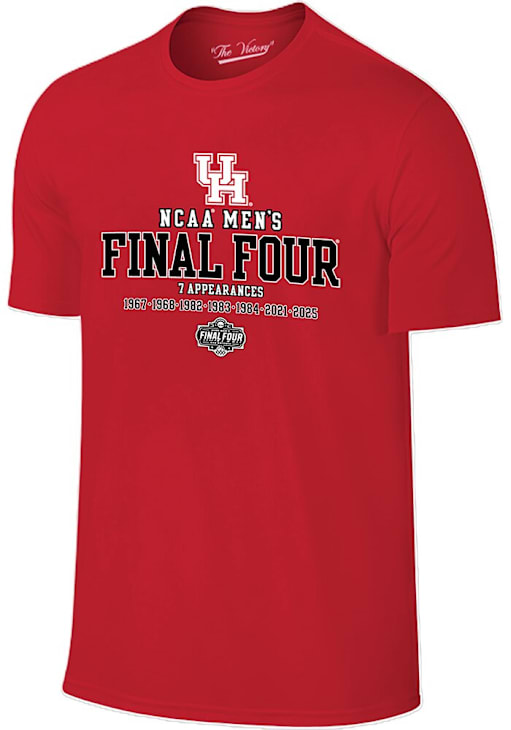 Houston Cougars Red 2025 NCAA Mens Basketball Final Four Short