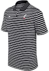 Main image for Mens Cincinnati Bearcats Black Nike Stadium Stripe Primary Logo Short Sleeve Polo Shirt