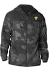 Main image for Mens Pitt Panthers Black Columbia Heat Seal Camo Flash Challenger Light Weight Jacket