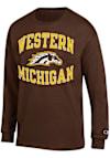 Main image for Mens Western Michigan Broncos Brown Champion Cotton Tee