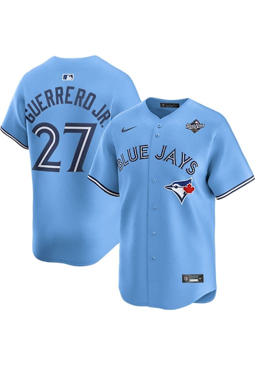 Vladimir Guerrero Jr. Nike Toronto Blue Jays Mens Light Blue 2025 World Series Participant Limited..