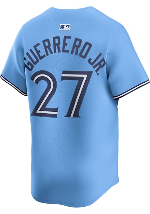 Vladimir Guerrero Jr. Nike Toronto Blue Jays Mens Light Blue 2025 World Series Participant Limited..