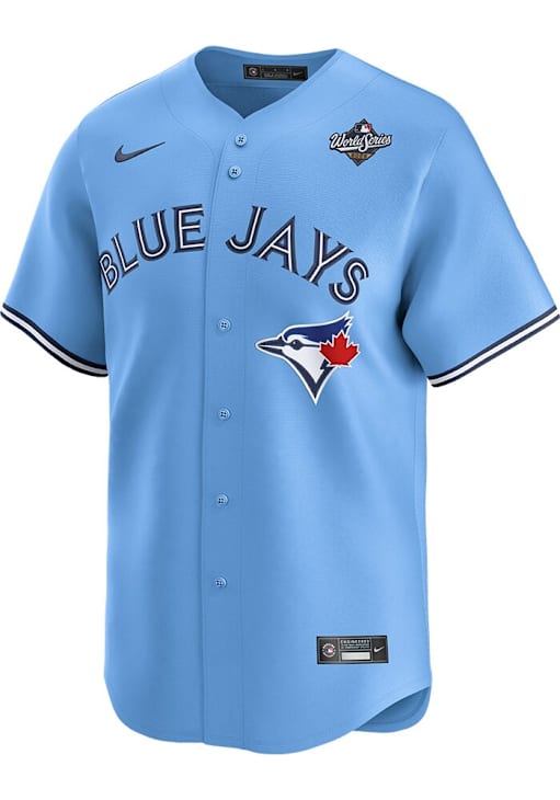 Vladimir Guerrero Jr. Nike Toronto Blue Jays Mens Light Blue 2025 World Series Participant Limited..