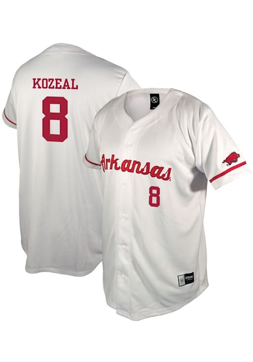 Arkansas Deals Arkansas Baseball Jerseys Camden Kozeal Arkansas